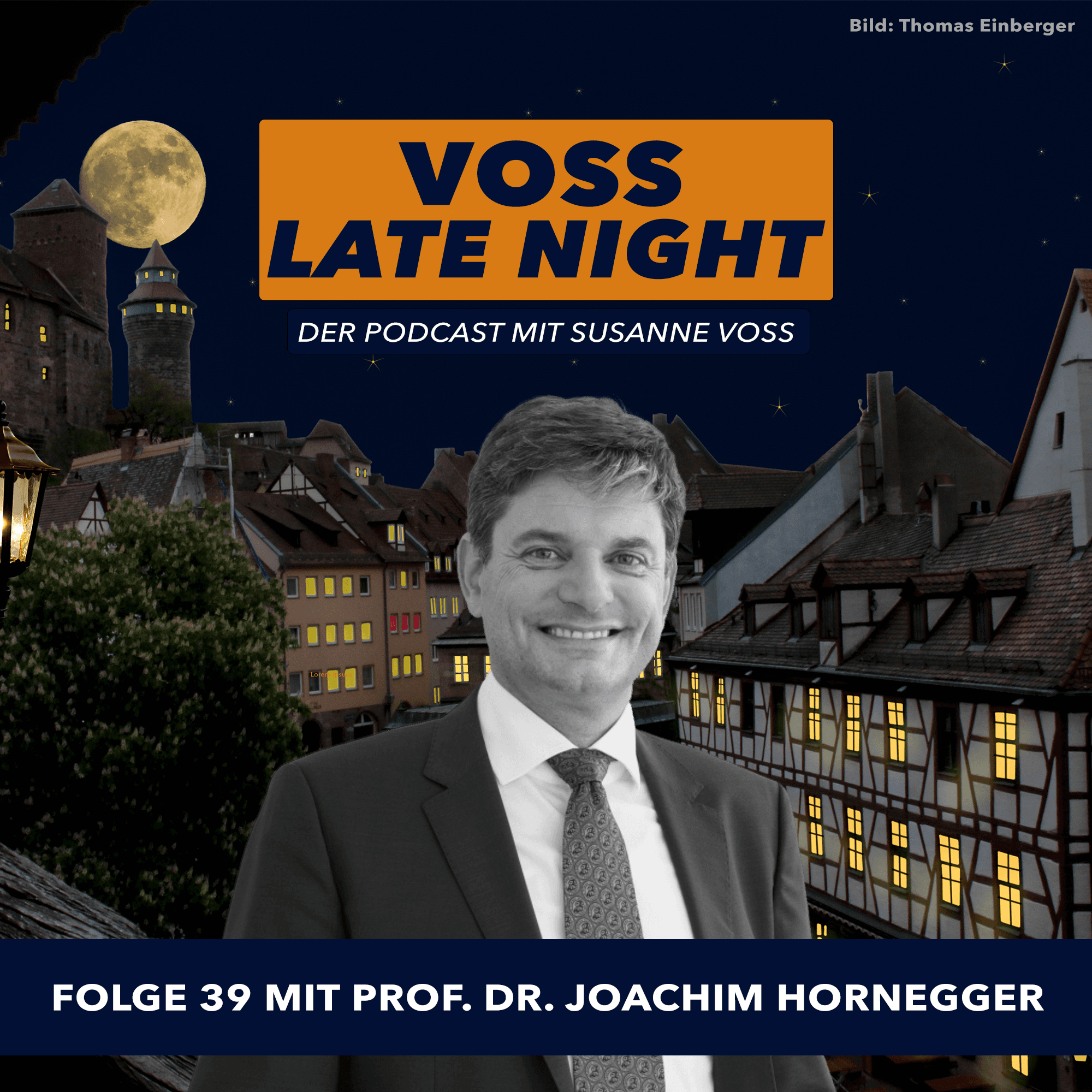 VOSS LATE NIGHT – Folge 39 mit dem FAU-Präsidenten Joachim Hornegger