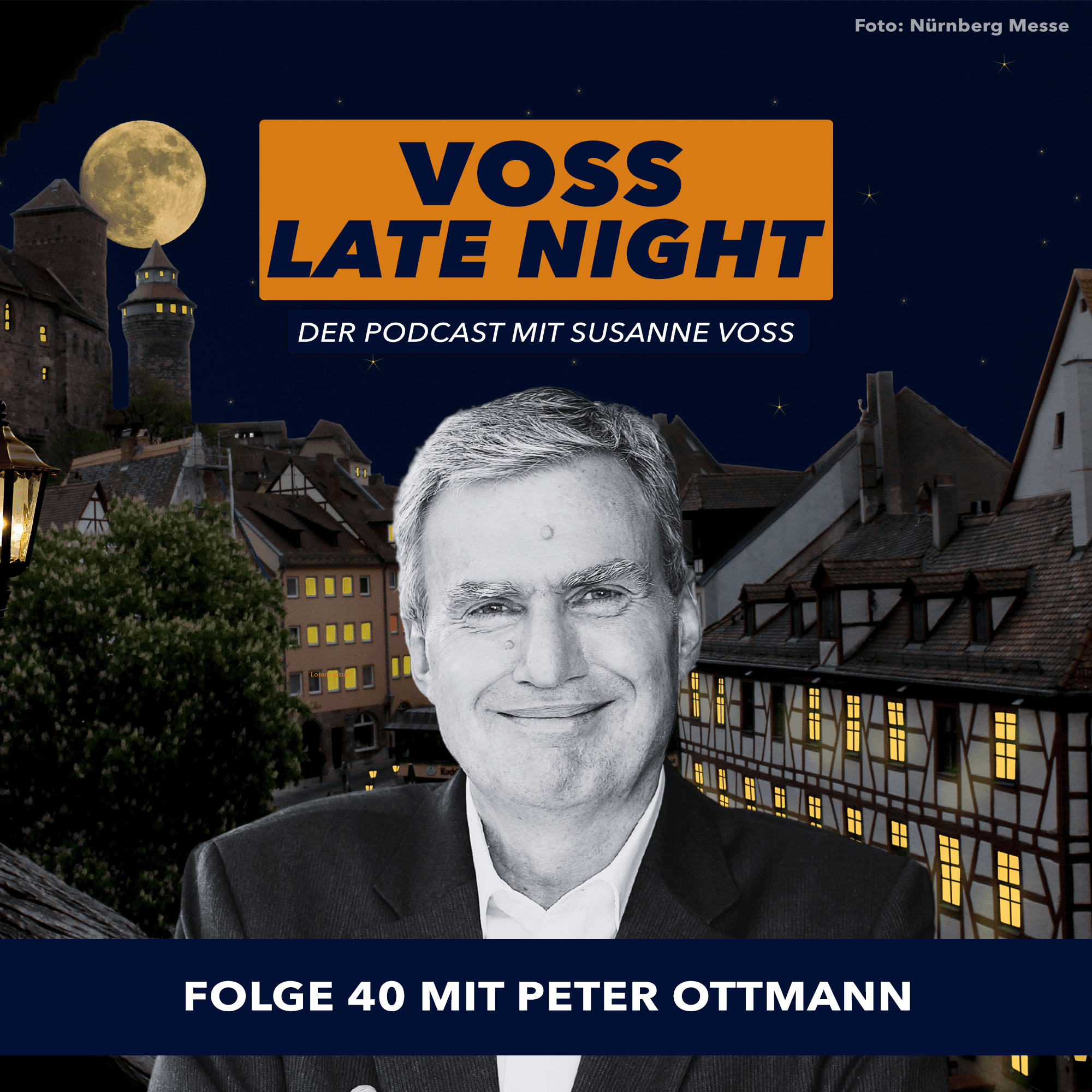 VOSS LATE NIGHT – Folge 40 mit dem CEO der NürnbergMesse Group Peter Ottmann